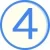 Icono número cuatro fases de la terapia psicológica